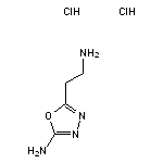 5-(2-aminoethyl)-1,3,4-oxadiazol-2-amine dihydrochloride