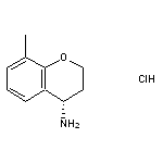 (4S)-8-methyl-3,4-dihydro-2H-1-benzopyran-4-amine hydrochloride