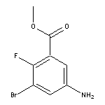 methyl 5-amino-3-bromo-2-fluorobenzoate