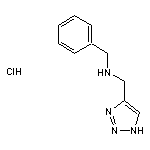 benzyl(1H-1,2,3-triazol-4-ylmethyl)amine hydrochloride