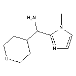 (1-methyl-1H-imidazol-2-yl)(oxan-4-yl)methanamine