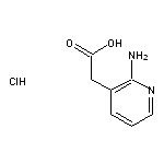 2-(2-aminopyridin-3-yl)acetic acid hydrochloride