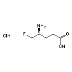 (4S)-4-amino-5-fluoropentanoic acid hydrochloride