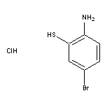 2-amino-5-bromobenzene-1-thiol hydrochloride