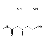 2-[(2-aminoethyl)(methyl)amino]-N,N-dimethylacetamide dihydrochloride