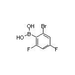 2-Bromo-4,6-difluorophenylboronic Acid