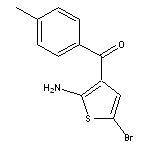 5-bromo-3-(4-methylbenzoyl)thiophen-2-amine