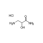 3-Amino-2-hydroxypropanamide Hydrochloride