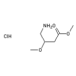 methyl 4-amino-3-methoxybutanoate hydrochloride