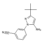 3-(5-amino-3-tert-butyl-1H-pyrazol-1-yl)benzonitrile