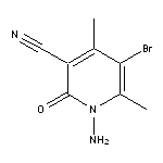 1-amino-5-bromo-4,6-dimethyl-2-oxo-1,2-dihydropyridine-3-carbonitrile