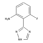 3-fluoro-2-(1H-1,2,4-triazol-3-yl)aniline