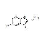 5-Chloro-3-methylbenzothiophene-2-methanamine