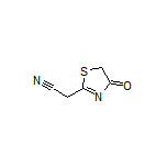 2-(4-Oxo-4,5-dihydro-2-thiazolyl)acetonitrile