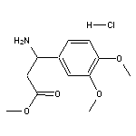 methyl 3-amino-3-(3,4-dimethoxyphenyl)propanoate hydrochloride