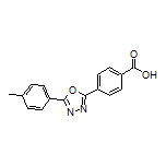 4-[5-(p-Tolyl)-1,3,4-oxadiazol-2-yl]benzoic Acid