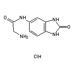 2-amino-N-(2-oxo-2,3-dihydro-1H-benzimidazol-5-yl)acetamide hydrochloride