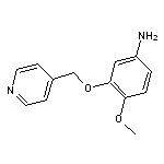 4-methoxy-3-(pyridin-4-ylmethoxy)aniline