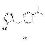 1-[4-(dimethylamino)benzyl]-1H-pyrazol-5-amine hydrochloride