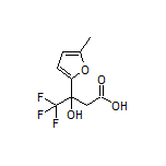 4,4,4-Trifluoro-3-hydroxy-3-(5-methylfuran-2-yl)butanoic Acid