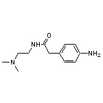 2-(4-aminophenyl)-N-[2-(dimethylamino)ethyl]acetamide