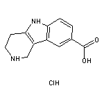 2,3,4,5-tetrahydro-1H-pyrido[4,3-b]indole-8-carboxylic acid hydrochloride