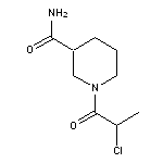 1-(2-chloropropanoyl)piperidine-3-carboxamide