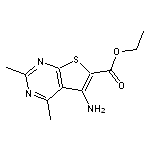 ethyl 5-amino-2,4-dimethylthieno[2,3-d]pyrimidine-6-carboxylate