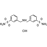 3-({[3-(aminosulfonyl)benzyl]amino}methyl)benzenesulfonamide hydrochloride