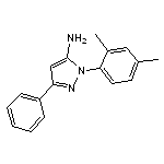 1-(2,4-dimethylphenyl)-3-phenyl-1H-pyrazol-5-amine