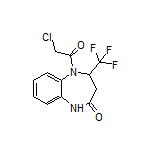 5-(2-Chloroacetyl)-4-(trifluoromethyl)-4,5-dihydro-1H-benzo[b][1,4]diazepin-2(3H)-one