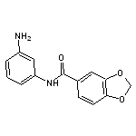 N-(3-aminophenyl)-1,3-benzodioxole-5-carboxamide