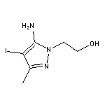 2-(5-amino-4-iodo-3-methyl-1H-pyrazol-1-yl)ethanol