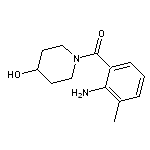 1-(2-amino-3-methylbenzoyl)piperidin-4-ol