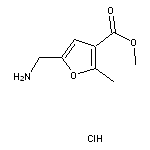 methyl 5-(aminomethyl)-2-methyl-3-furoate hydrochloride