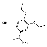 1-(3,4-diethoxyphenyl)ethanamine hydrochloride