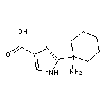 2-(1-aminocyclohexyl)-1H-imidazole-4-carboxylic acid