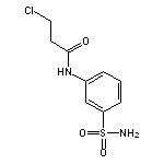 N-[3-(aminosulfonyl)phenyl]-3-chloropropanamide