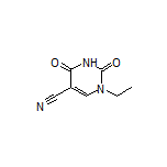 1-ethyl-2,4-dioxo-1,2,3,4-tetrahydropyrimidine-5-carbonitrile