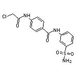 N-[3-(aminosulfonyl)phenyl]-4-[(chloroacetyl)amino]benzamide