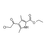 Ethyl 4-(2-Chloroacetyl)-3,5-dimethyl-1H-pyrrole-2-carboxylate