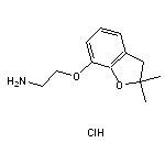 2-[(2,2-dimethyl-2,3-dihydro-1-benzofuran-7-yl)oxy]ethanamine hydrochloride