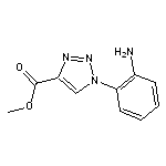 methyl 1-(2-aminophenyl)-1H-1,2,3-triazole-4-carboxylate