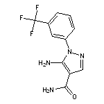 5-amino-1-[3-(trifluoromethyl)phenyl]-1H-pyrazole-4-carboxamide