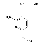 4-(aminomethyl)pyrimidin-2-amine dihydrochloride