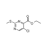 ethyl 5-chloro-2-(methylthio)pyrimidine-4-carboxylate