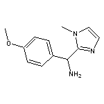 (4-methoxyphenyl)(1-methyl-1H-imidazol-2-yl)methylamine