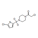 2-Chloro-1-[4-[(5-chloro-2-thienyl)sulfonyl]-1-piperazinyl]ethanone