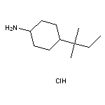 4-(1,1-dimethylpropyl)cyclohexanamine hydrochloride