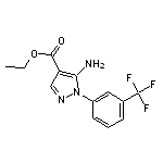 ethyl 5-amino-1-[3-(trifluoromethyl)phenyl]-1H-pyrazole-4-carboxylate